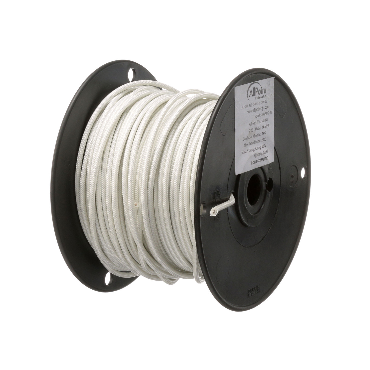 381345 - Mavrik - Wire (250 Ft Roll) #14 Sf2 White