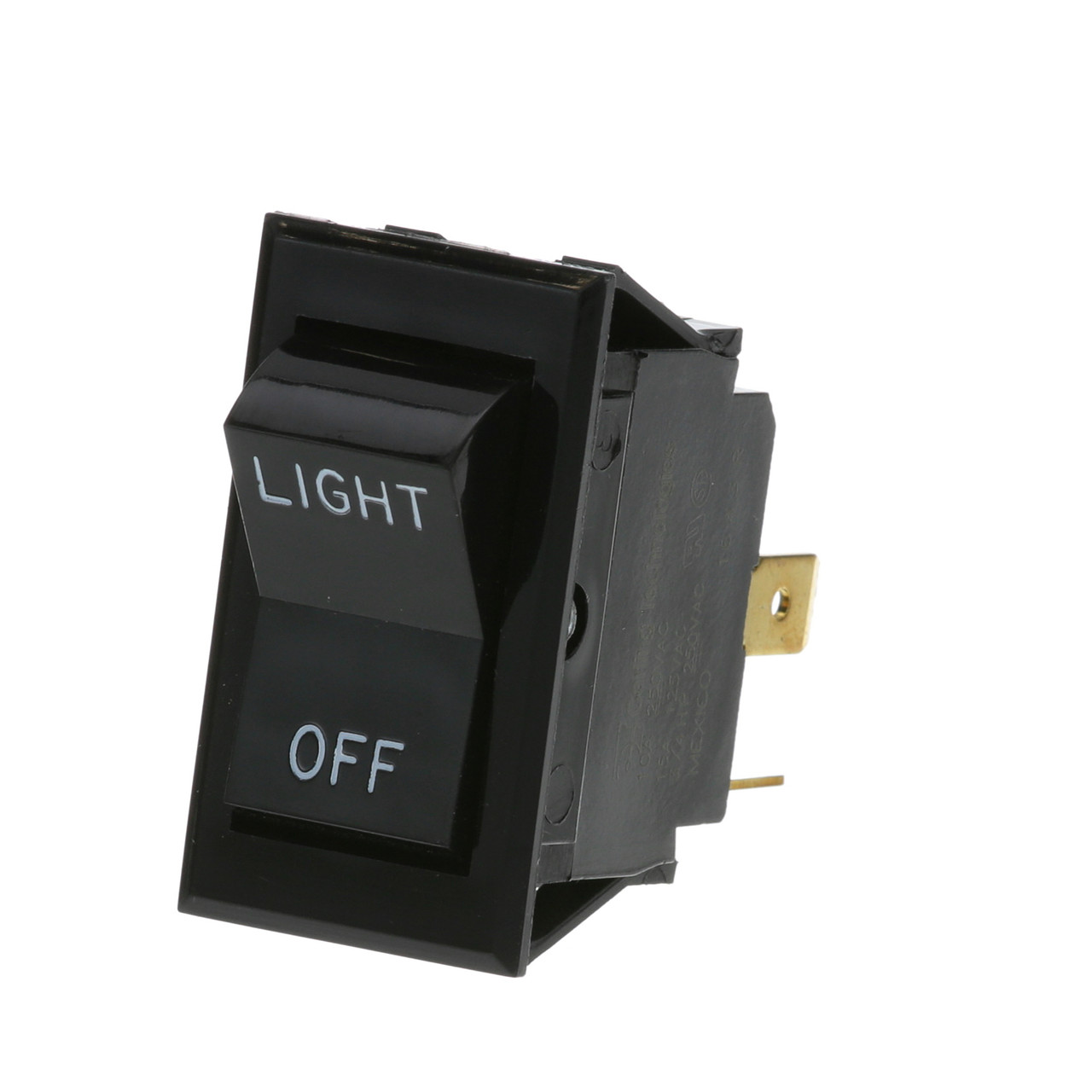 23129-0 - Montague - Light/Off 4 Tab Rocker Switch