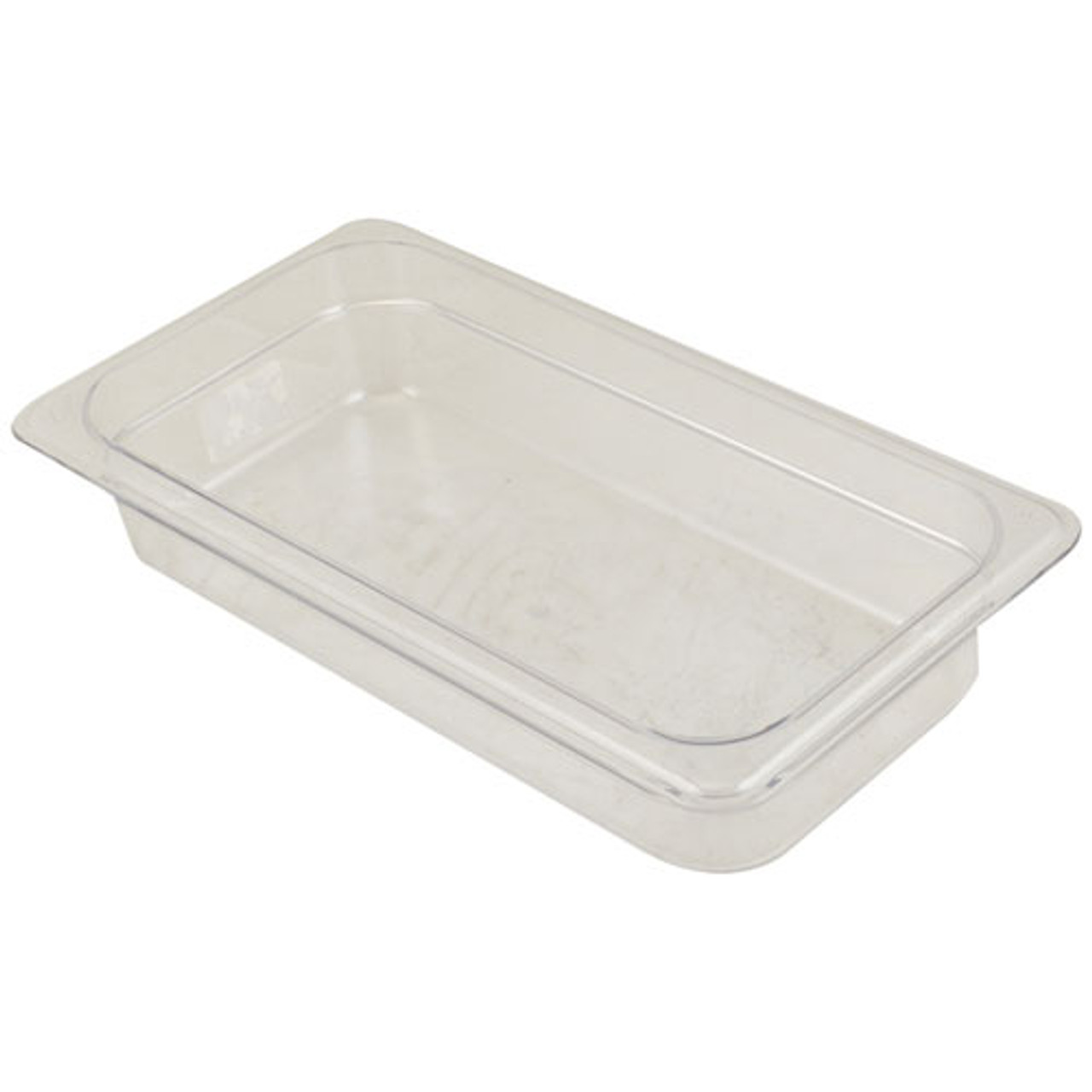 32CW135 - Cambro - 1/3 Size 2 1/2 in Clear Camwear® Food Pan