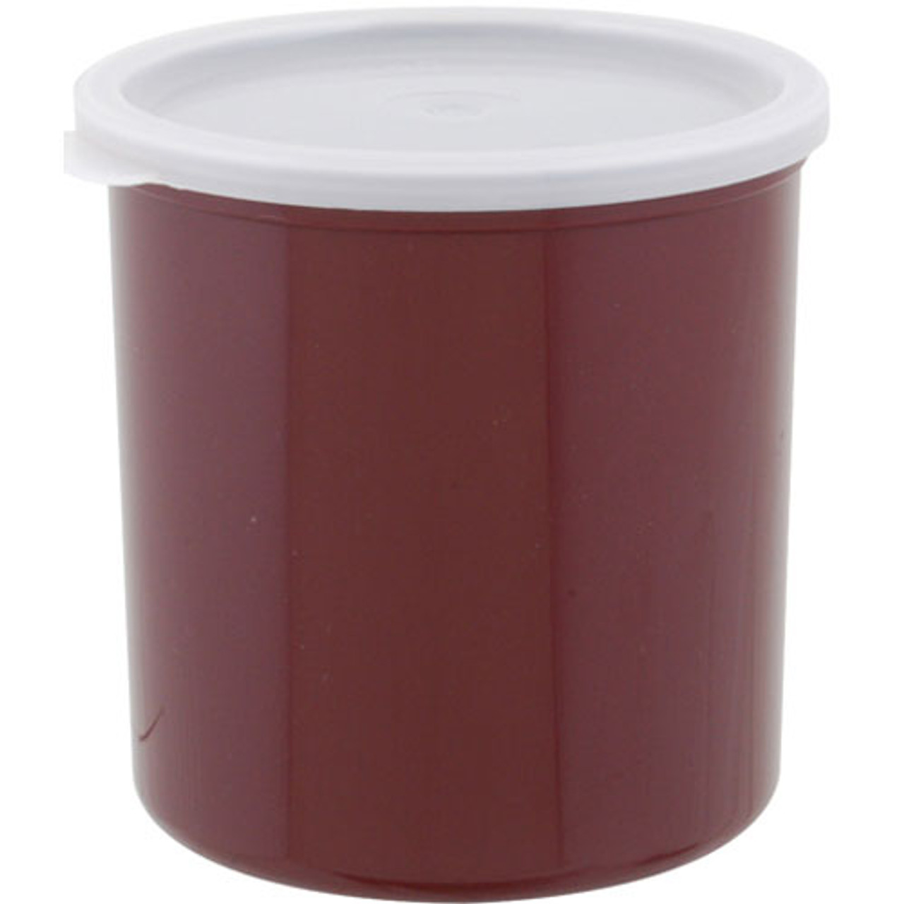 CP12195 - Cambro - 1 1/5 qt Brown Crock with Lid