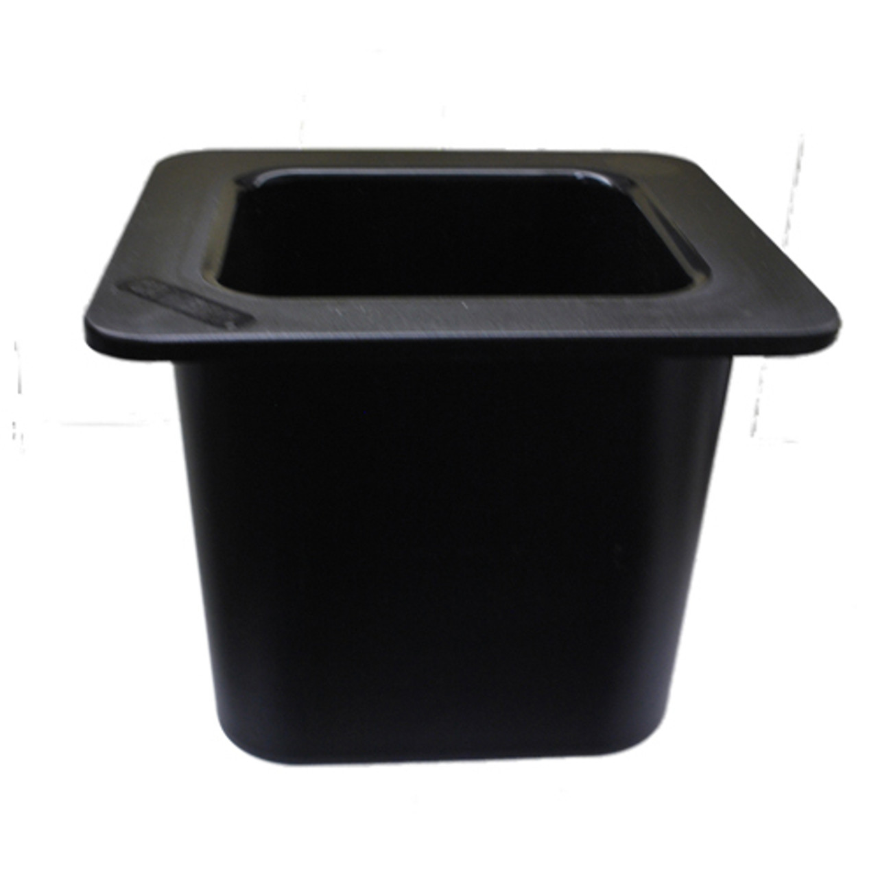 66CF110 - Cambro - 1/6 Size 6 in Black ColdFest® Cold Pan