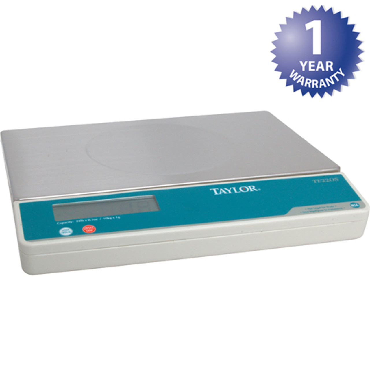 TE22OS - Taylor Precision - 22 lb Digital Portion Scale