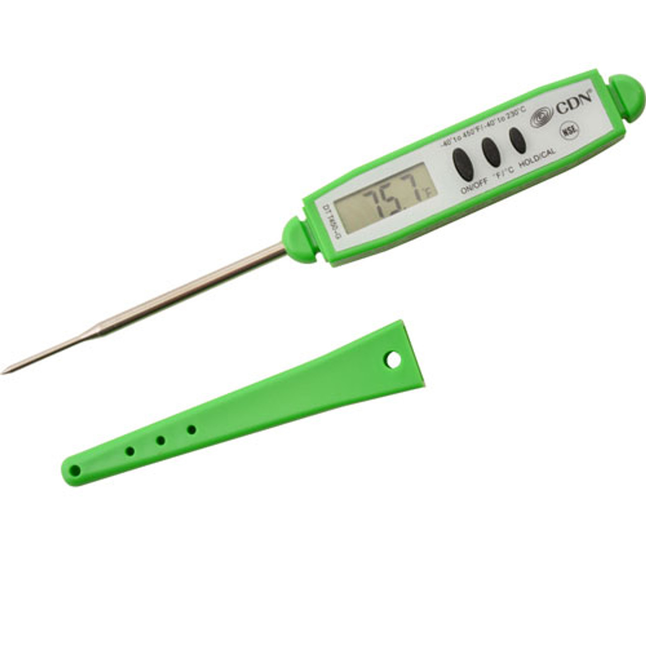 1381267 - CDN - -40° to 450°F Green ProAccurate® Color-Coded Digital Pocket Thermometer