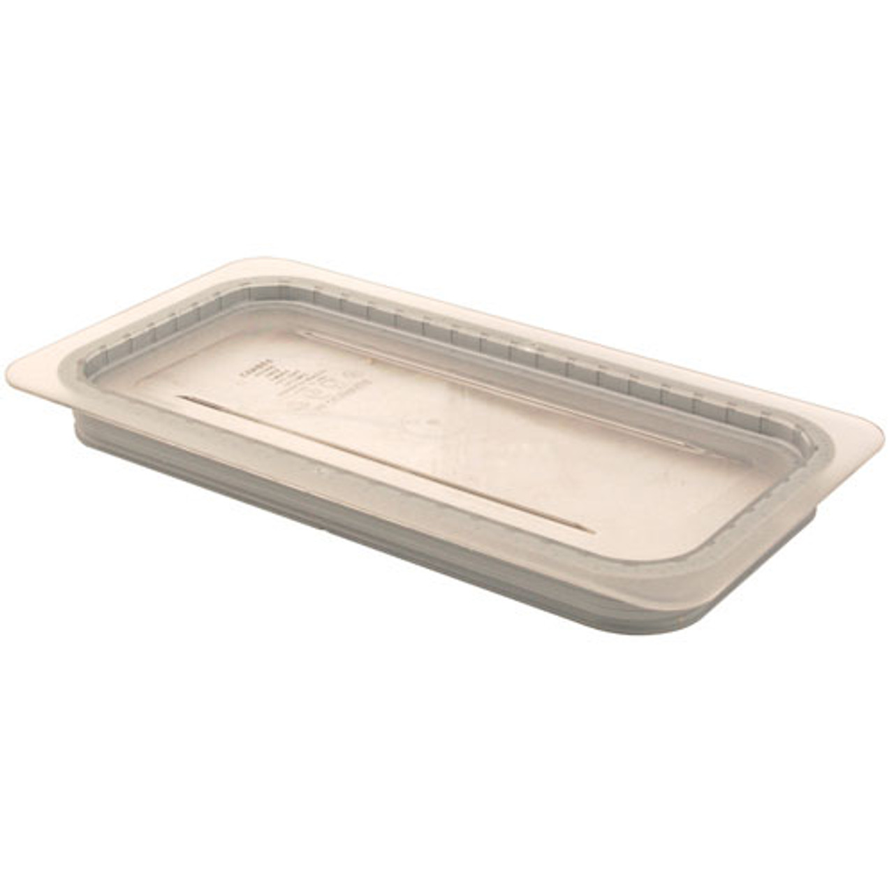 30CWGL135 - Cambro - 1/3 Size Clear Camwear® GripLid® Food Pan Cover