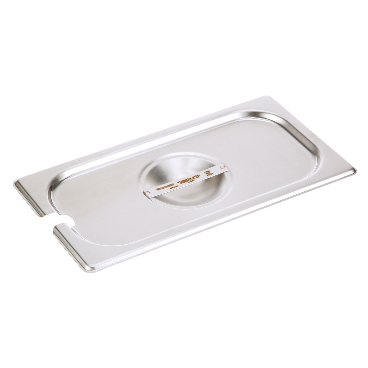 75230 - Vollrath - Super Pan V® Third Size Slotted Stainless Steel Pan Cover