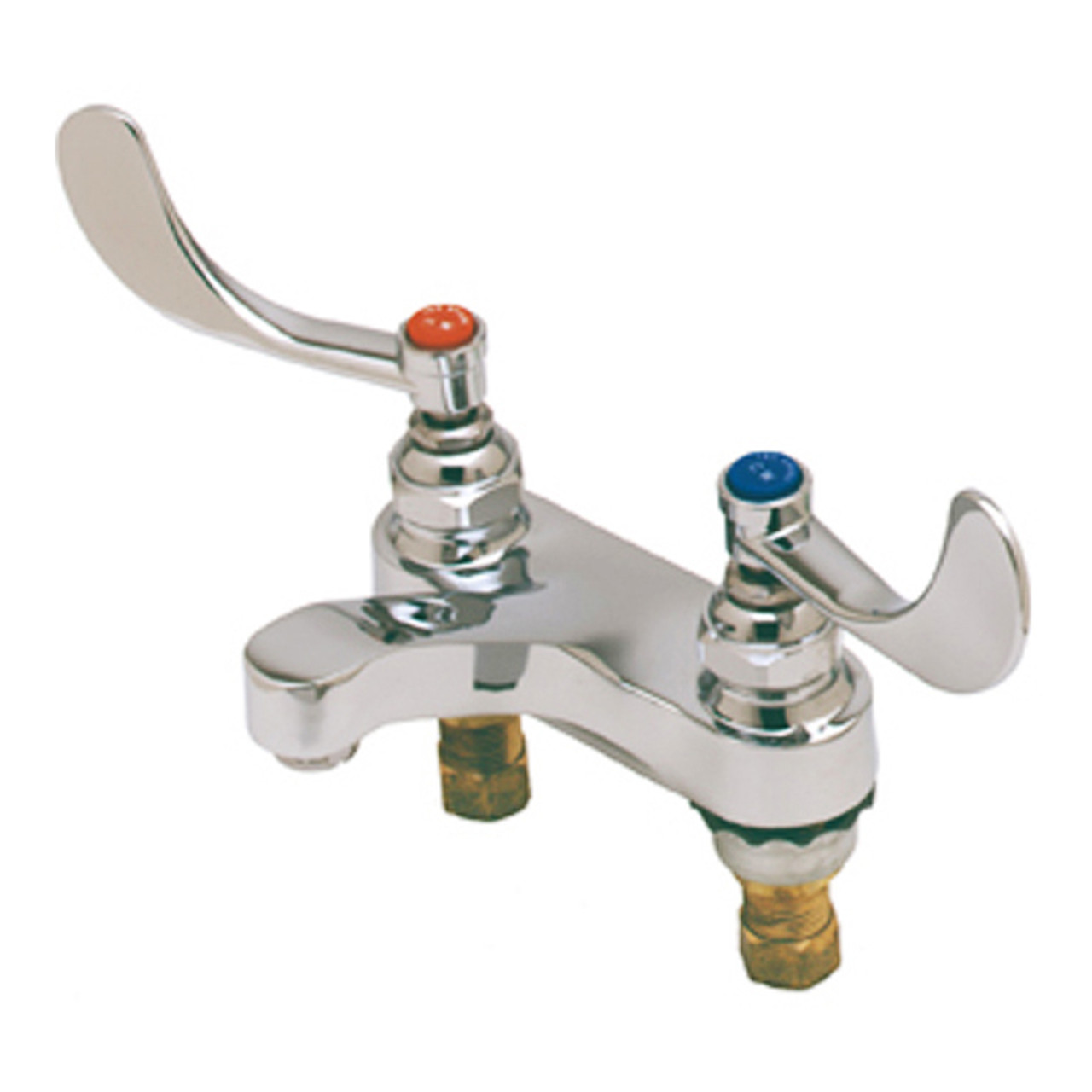 B-0890 - T&S Brass - 4 in Deck Mount Restroom Faucet w/ 4 in Spout