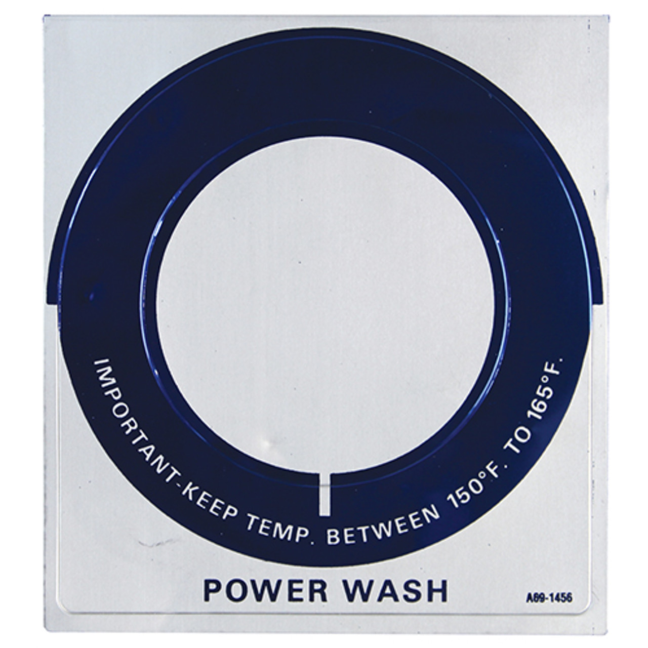 A69-1456 - Stero - Decal - Temp Gauge