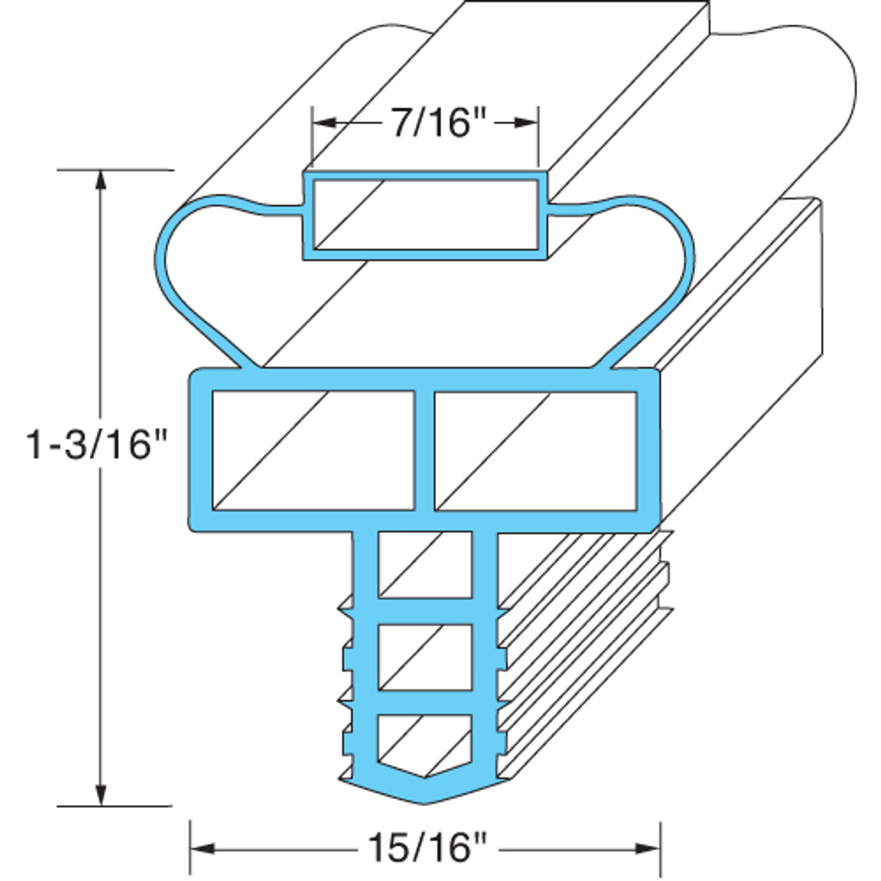 741284 - Mavrik - Drawer Gasket