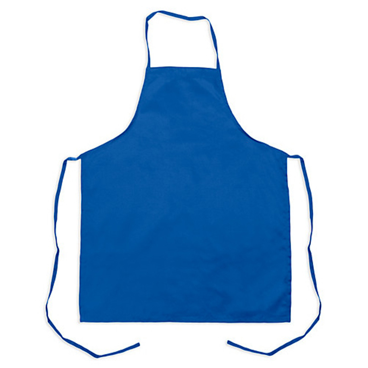 1033RBL - KNG - 32 in Royal Blue Bib Apron