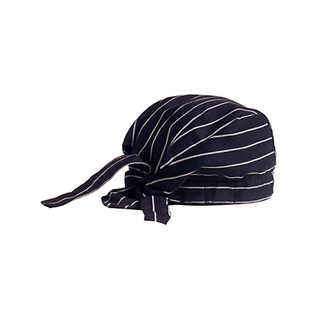 1055BKWH - KNG - Black and White Bandana Hat