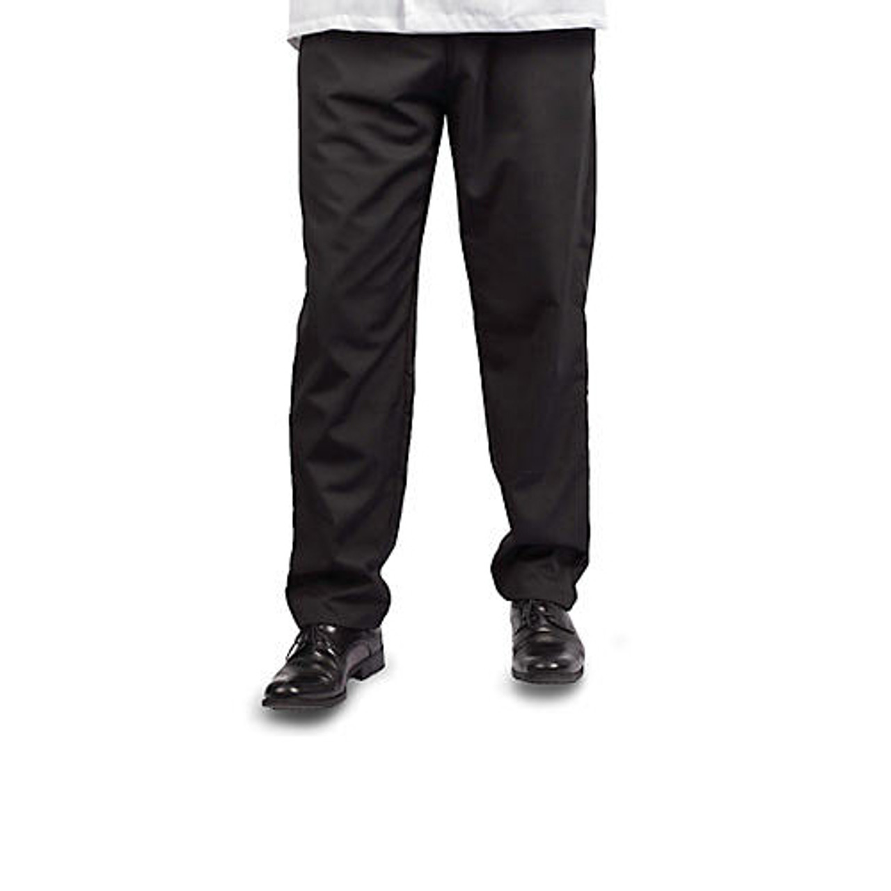 1421L - KNG - Large Black Baggy Chef Pants