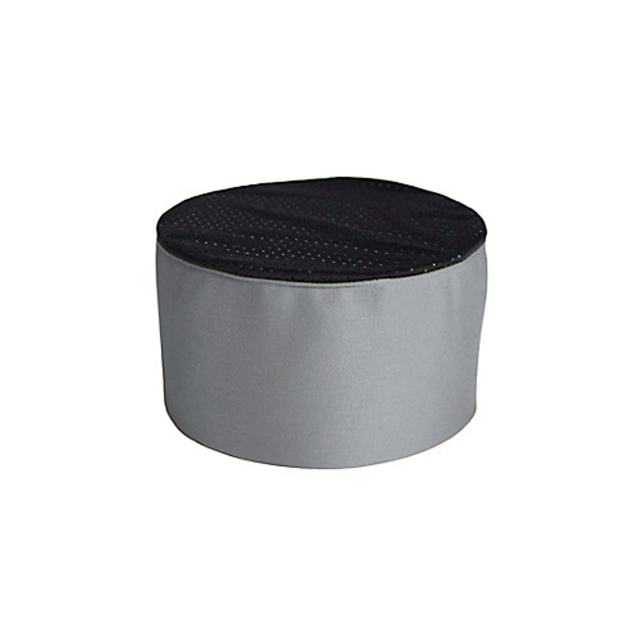 1880SLBK - KNG - Slate and Black Mesh Chef Hat