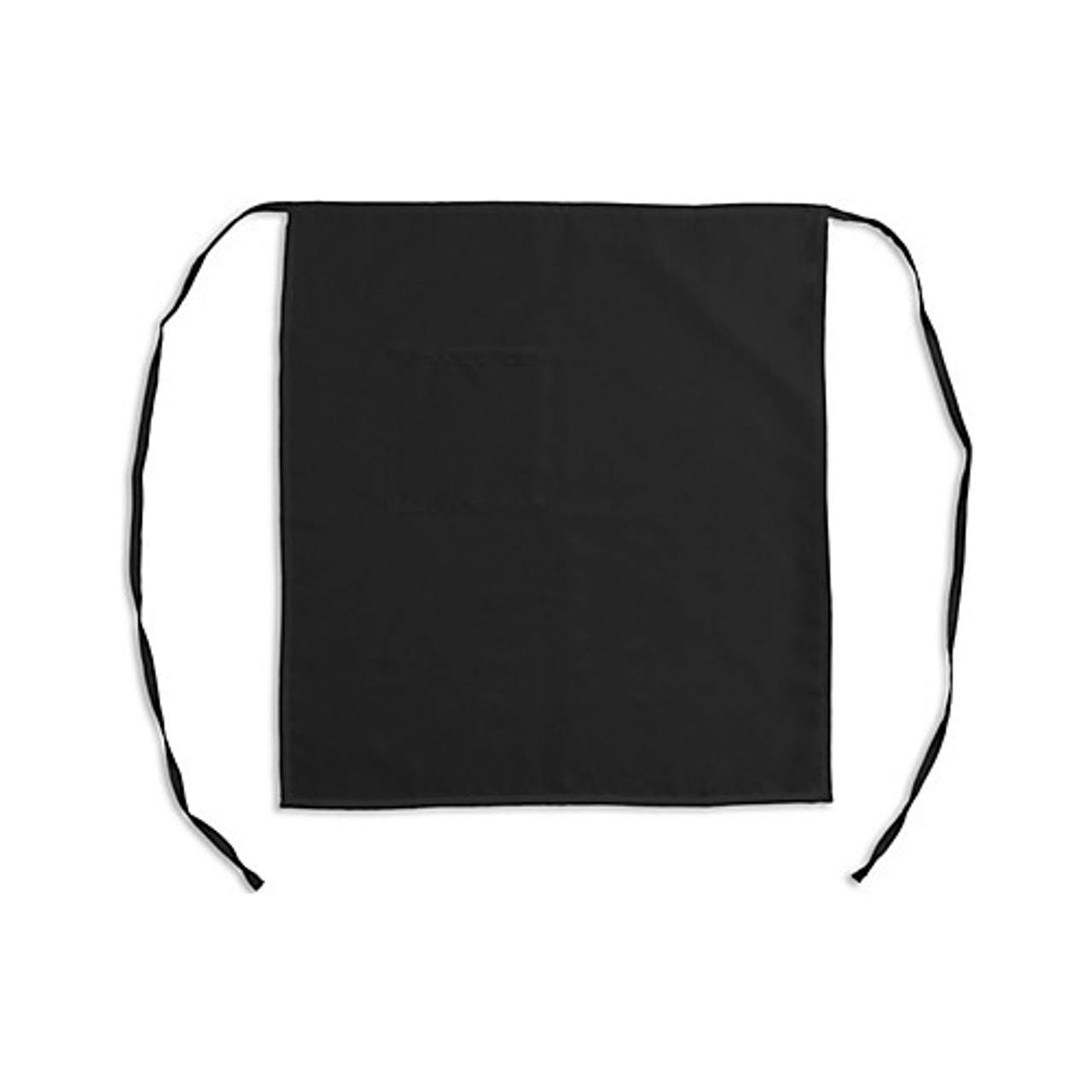 2778BLK - KNG - 1 Pocket Black Bistro Apron