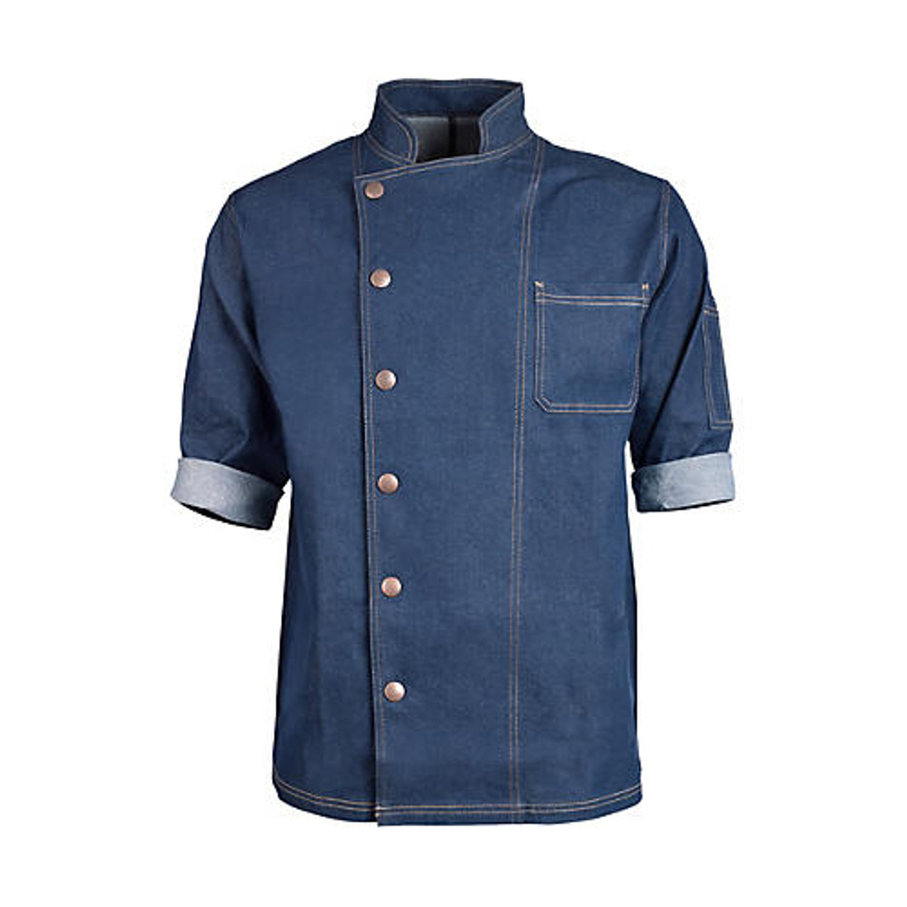 2938DBLXL - KNG - XL Denim Chef Coat