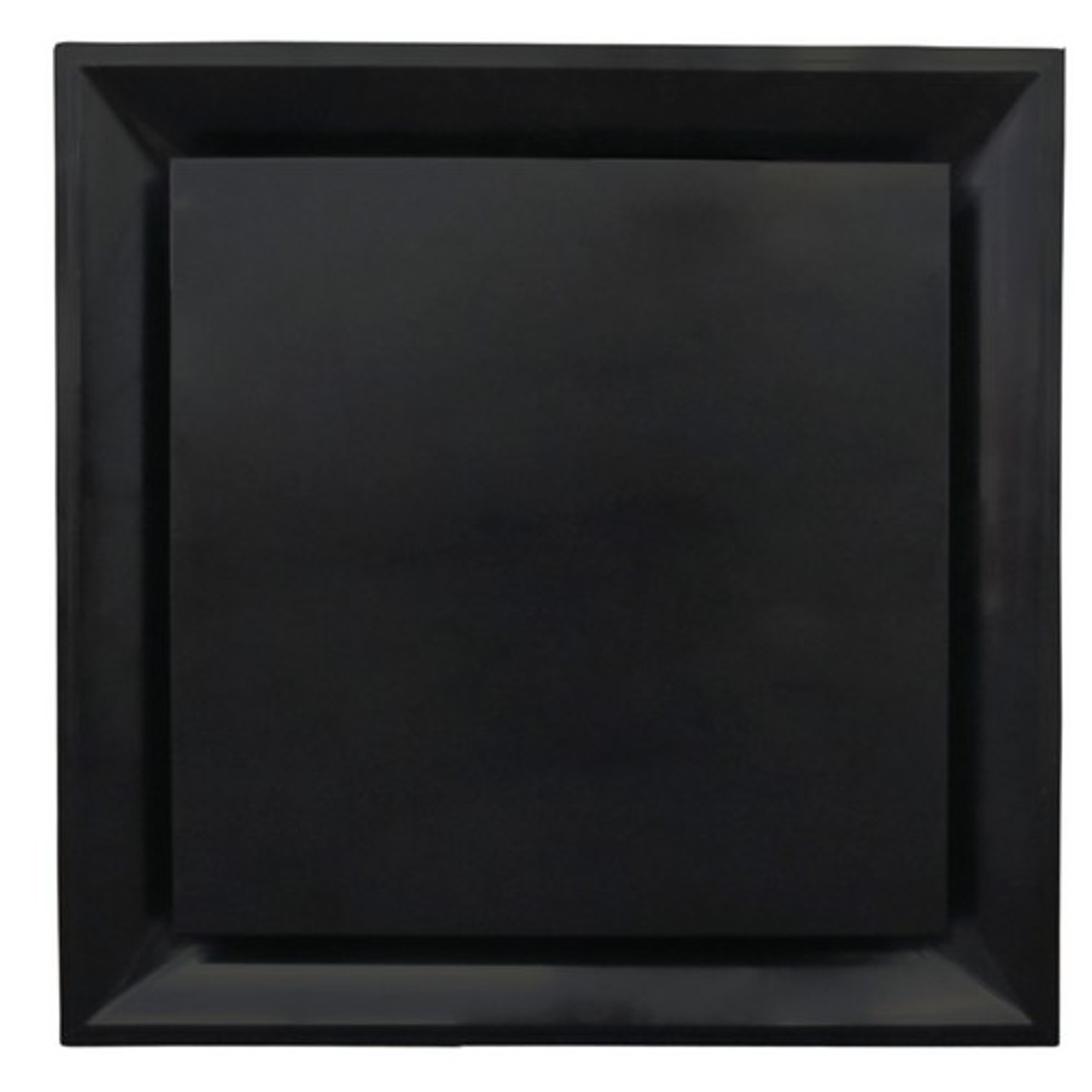 STR-PQ-8BK - American Louver - 8 In Black Plastic Celing Diffuser