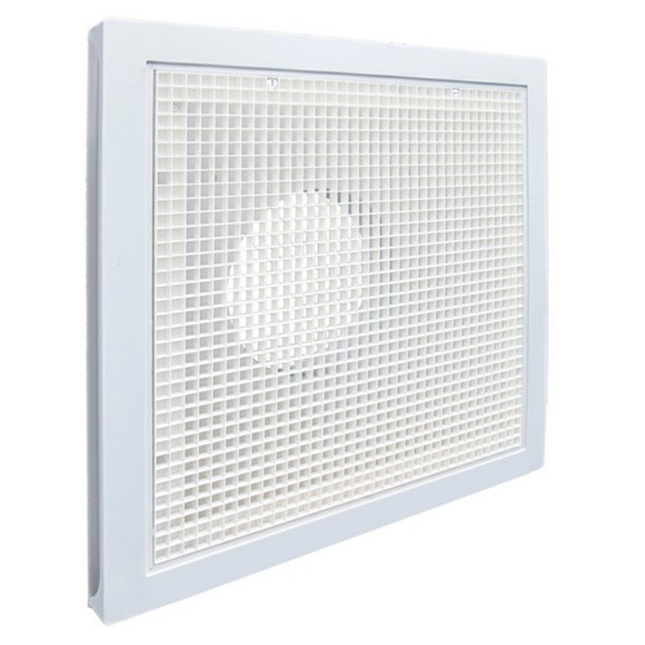 STR-ERFG-6W - American Louver - 6 in White Plastic Filter Grille