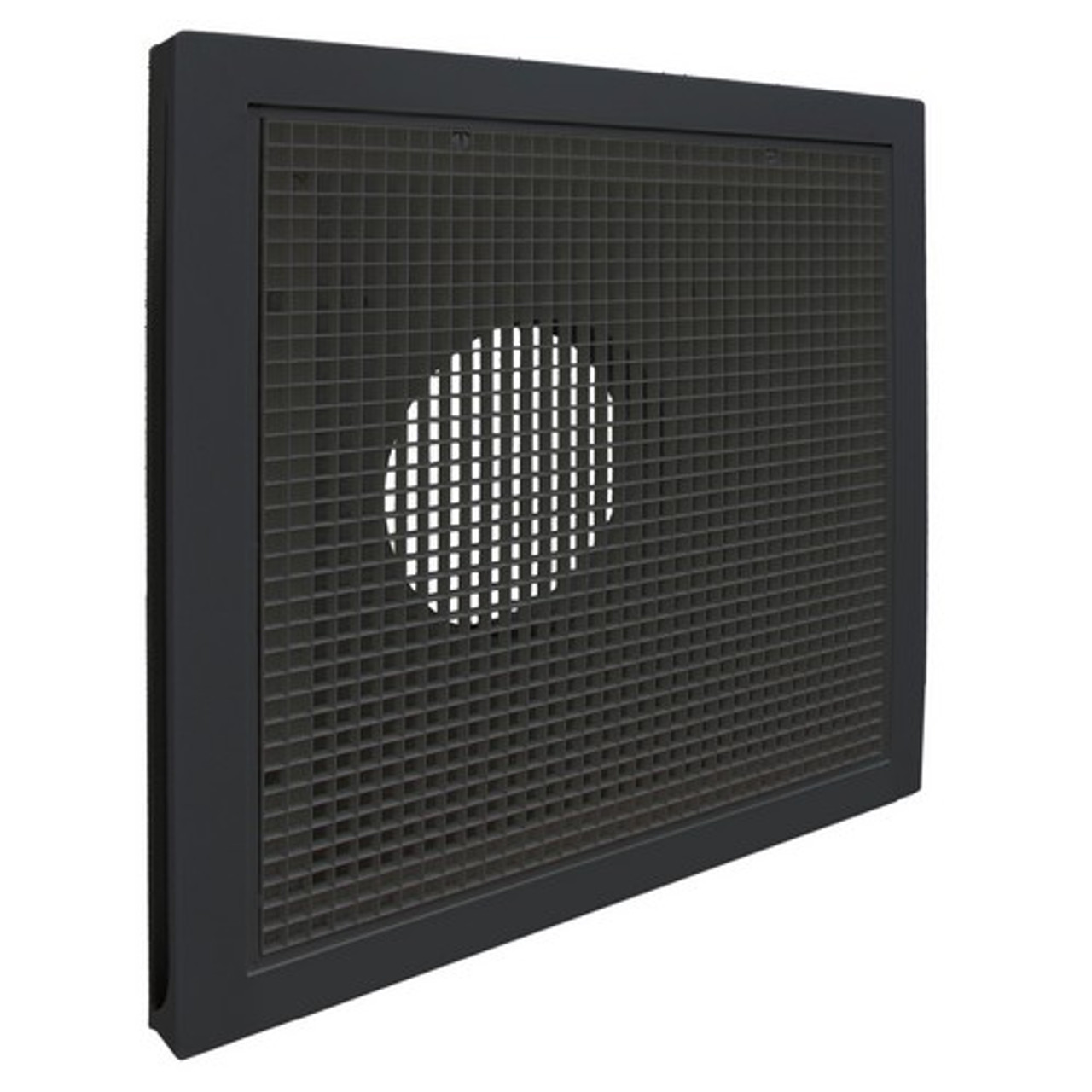 STR-ERFG-6BK - American Louver - 6 in Black Plastic Filter Grille