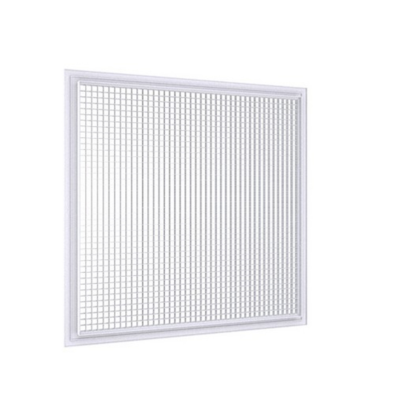 AG-22X22-RTW-2PK - American Louver - 22 in x 22 In High Volume Eggcrate Return Grille