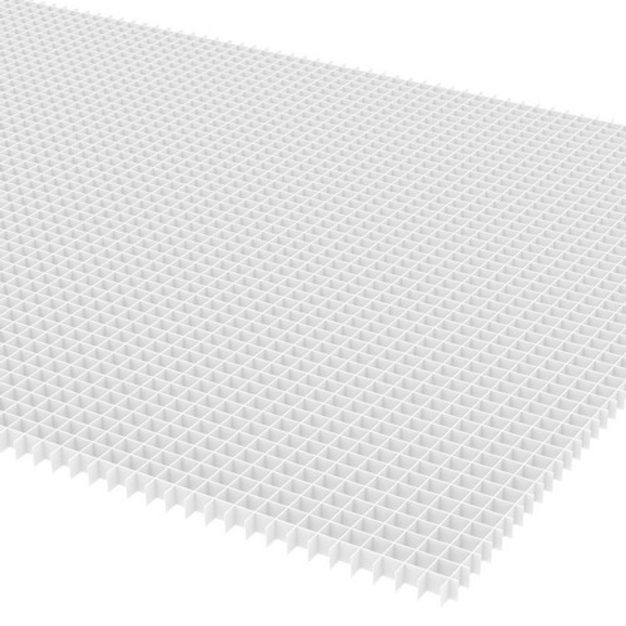 ALUMWHT2448-2PK - American Louver - 23 3/4 in x 47 3/4 in White Auminum Eggcrate