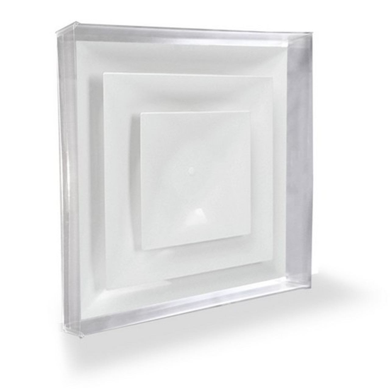 STR-DD-C5PK - American Louver - 24 in x 2 in Clear Dust Deflector Rails