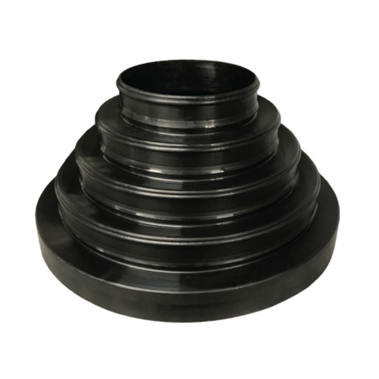 STR-NRD-BK-10PKIT - American Louver - 6-14 in Adaptor Neck