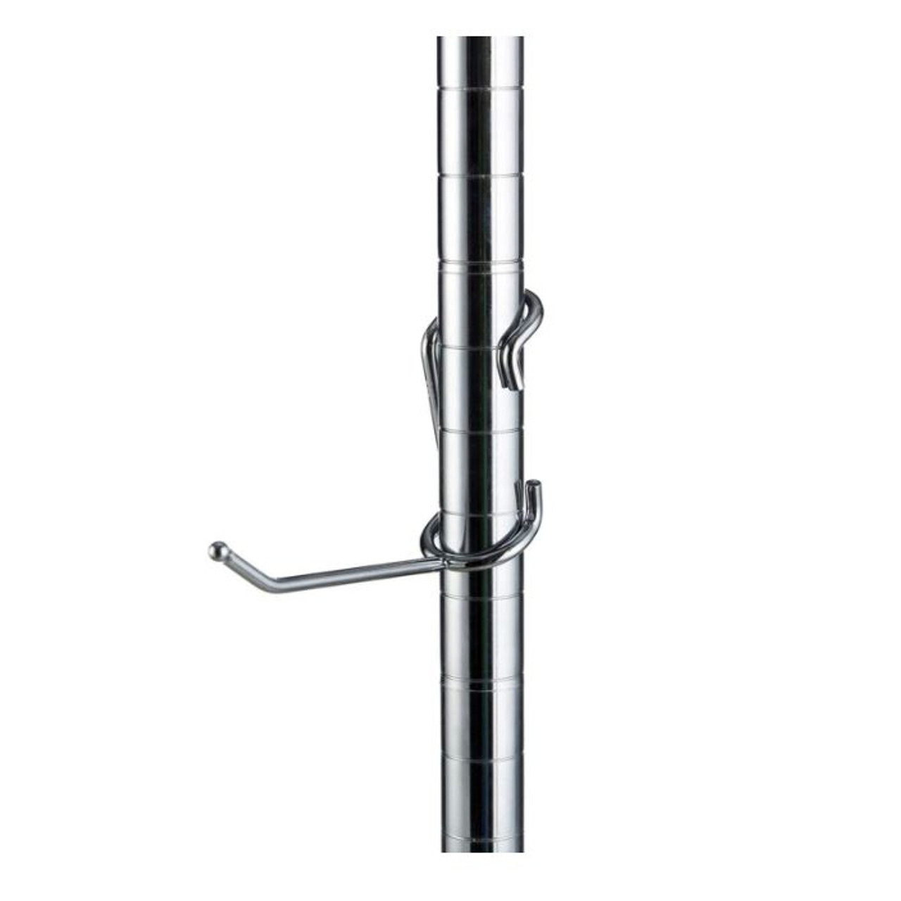 8025741 - Franklin - 4 in All Purpose Chrome Pole Hook