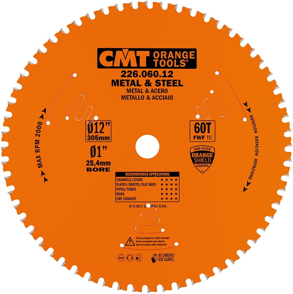 CMT 226.060.12 – DRY CUT BLADE 12″x60x1″
