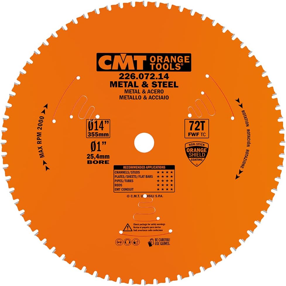 CMT 226.072.14 – DRY CUT BLADE 14″x72x1″