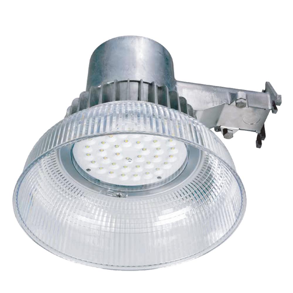 42-Watt Equivalent Integrated LED Gray Dusk to Dawn Area Light, 5000K