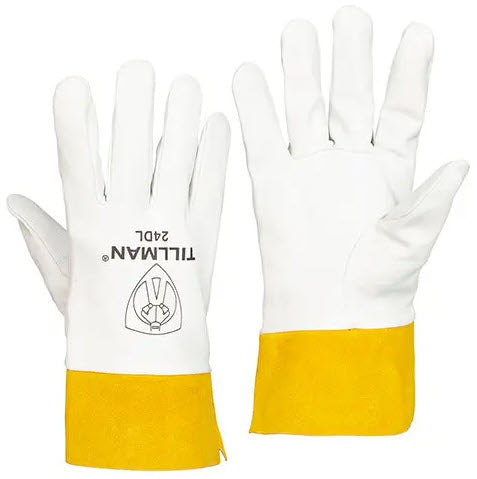 Tillman Welding Gloves - Kidskin TIG Glove w/2 Inch Cuff 24D