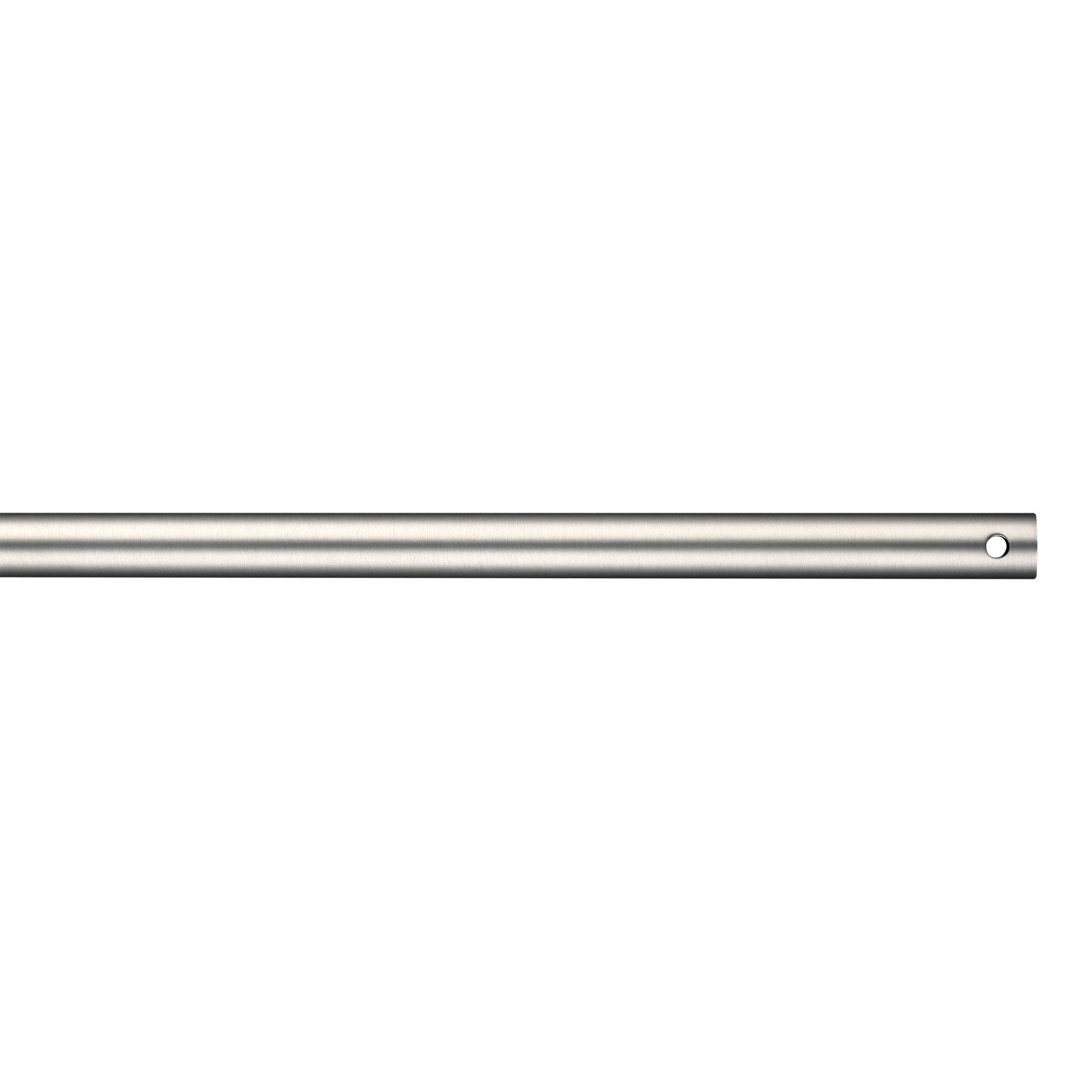 24 in. Brushed Steel Extension Downrod