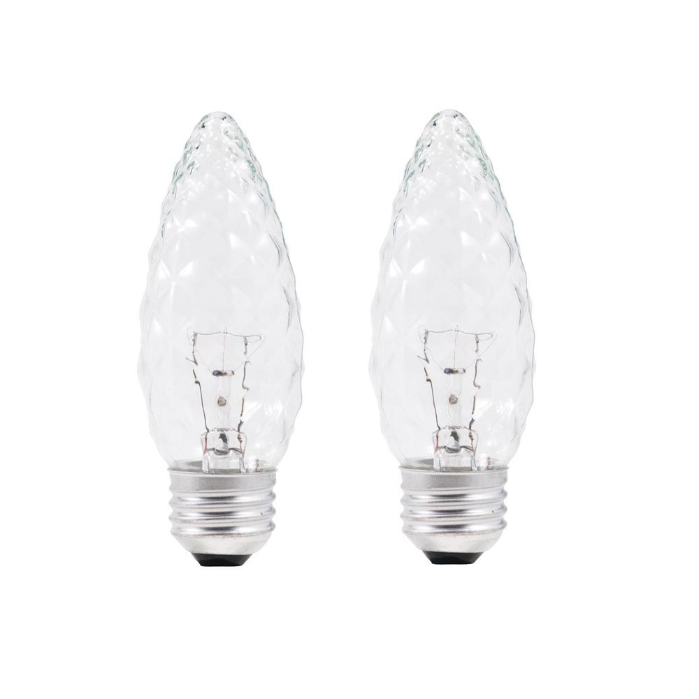 Sylvania 40-Watt B13 Incandescent Light Bulb (2-Pack)