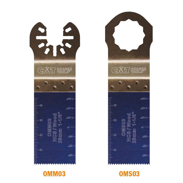 1-1/8” Plunge And Flush-Cut Blade For Wood – Hcs (50-Pcs.)