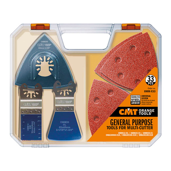 General Purpose Set For Multi-Cutters (33-Pcs.)