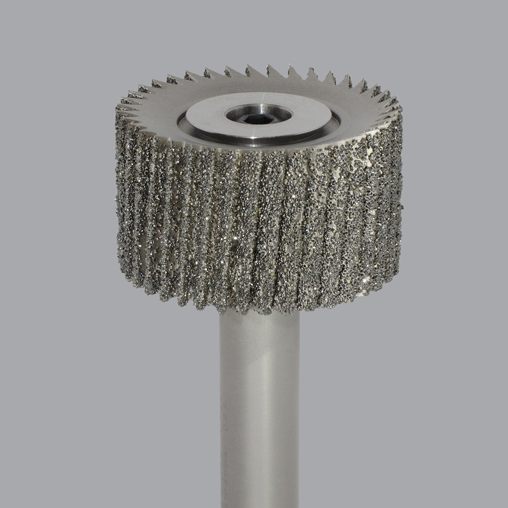 Onsrud 29-088 Diamond Grit Hogger 1-97/100 x 3 OAL For Abrasive Honeycomb, 5/8 Shank, DIA Grit Coated