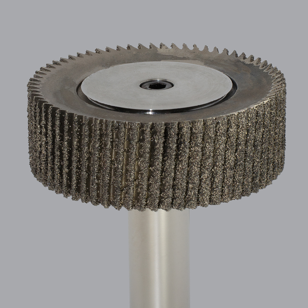 Onsrud 29-095 Diamond Grit Hogger 2-97/100 x 3 OAL For Abrasive Honeycomb, 3/4 Shank, DIA Grit Coated