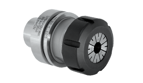 Techniks 30001 HSK63F ER40 Collet Chuck Holder x 75mm Length