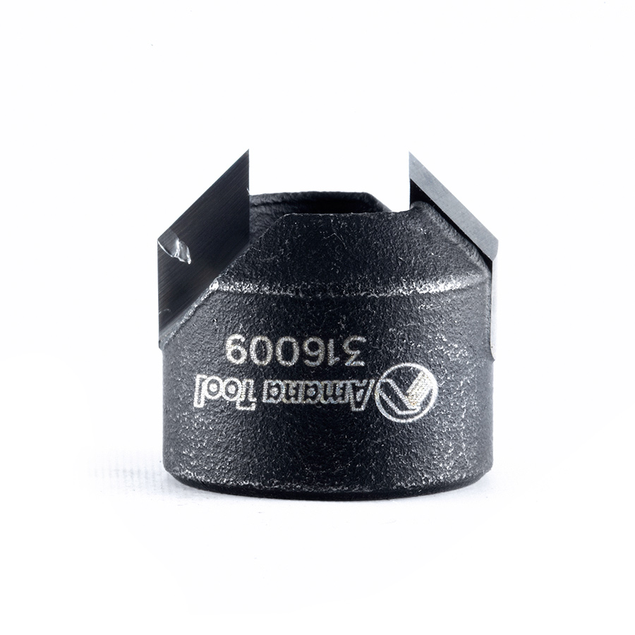 Amana 316009 Carbide Tipped Countersink R/H 18mm Dia x 16.5mm Long x 9mm Shank