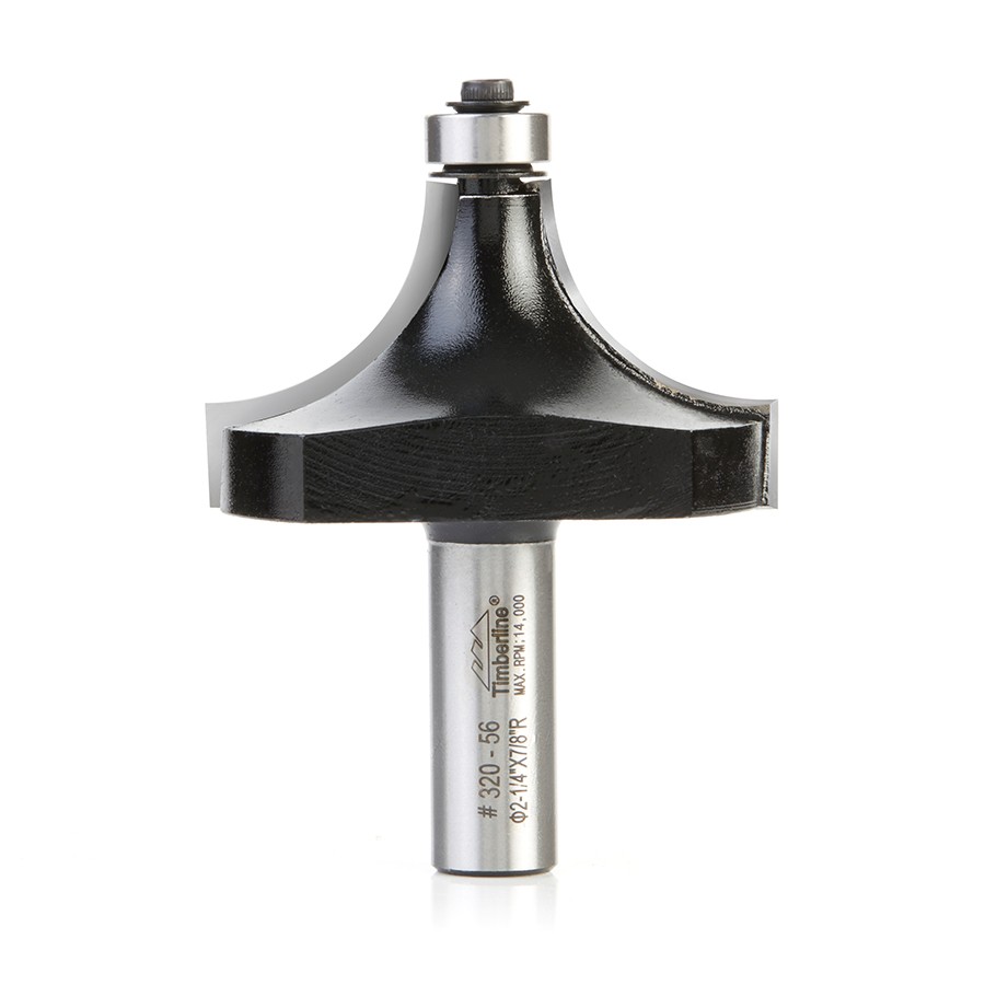 Timberline 320-56 Corner Round 7/8 Radius x 2-1/4 Dia x 1-1/4 x 1/2″ Shank with Ball Bearing