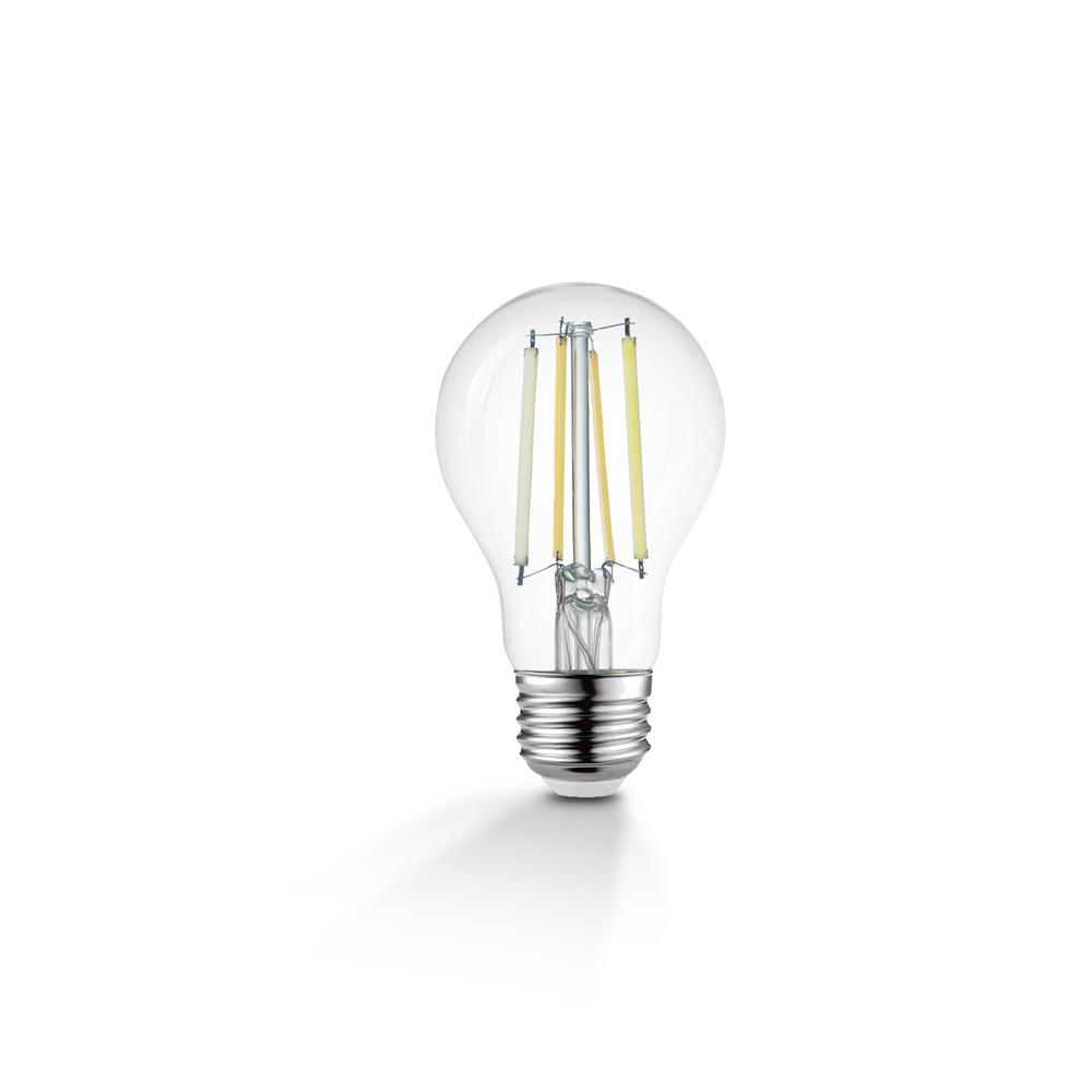 Globe Electric 60-Watt Equivalent Wi-Fi Smart A19 Vintage Edison Filament Tunable White LED Light Bulb