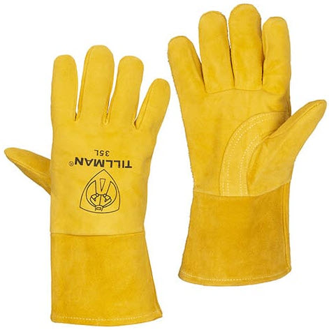 Tillman Reverse Grain Deerskin MIG Welding Gloves 35