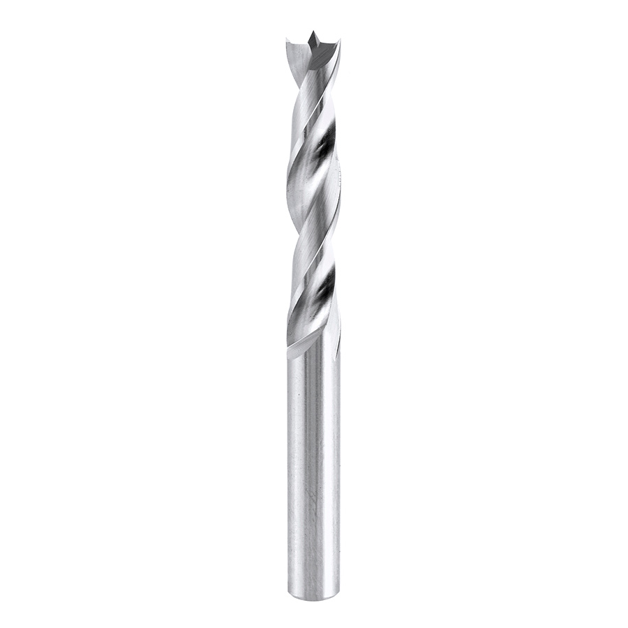 Amana 363005 Solid Carbide Drill Bit R/H 5mm Dia x 55mm Long x 5mm Shank