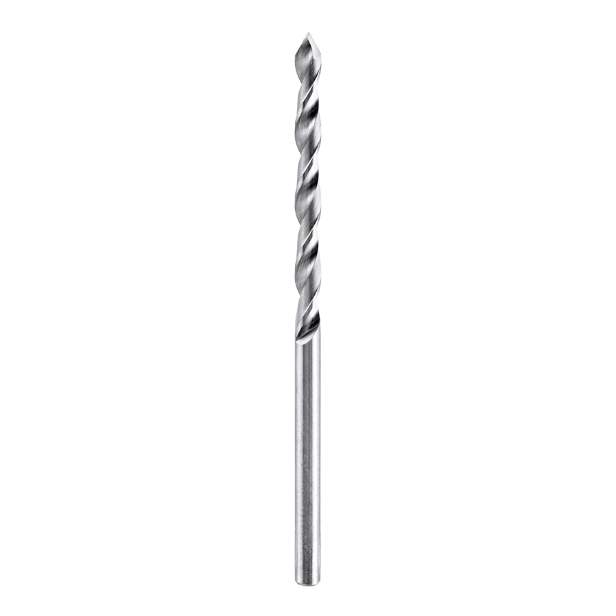 Amana 363025 Solid Carbide Drill Bit R/H 2.5mm Dia x 55mm Long x 2.5mm Shank
