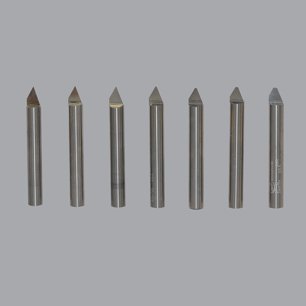 Onsrud 37-19 Solid Carbide router 1FL 0/1 x 0/1 OAL For Wood, Plastic, Aluminum, Solid Surface, 0/1 Shank