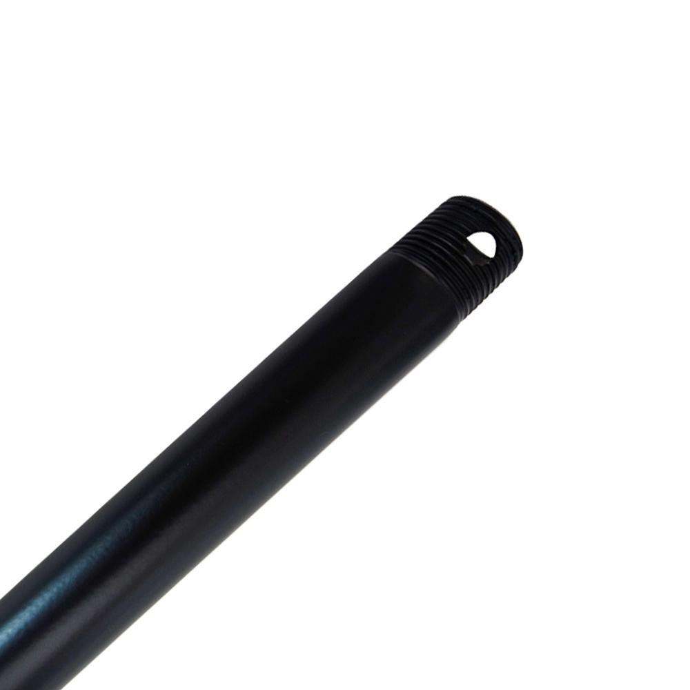 24 in. Matte Black/Iron Black Extension Downrod