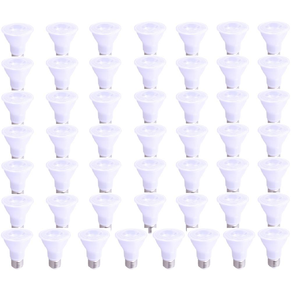 Simply Conserve 50-Watt Equivalent 2700K PAR20 Dimmable LED Light Bulb Soft White (50-Pack)
