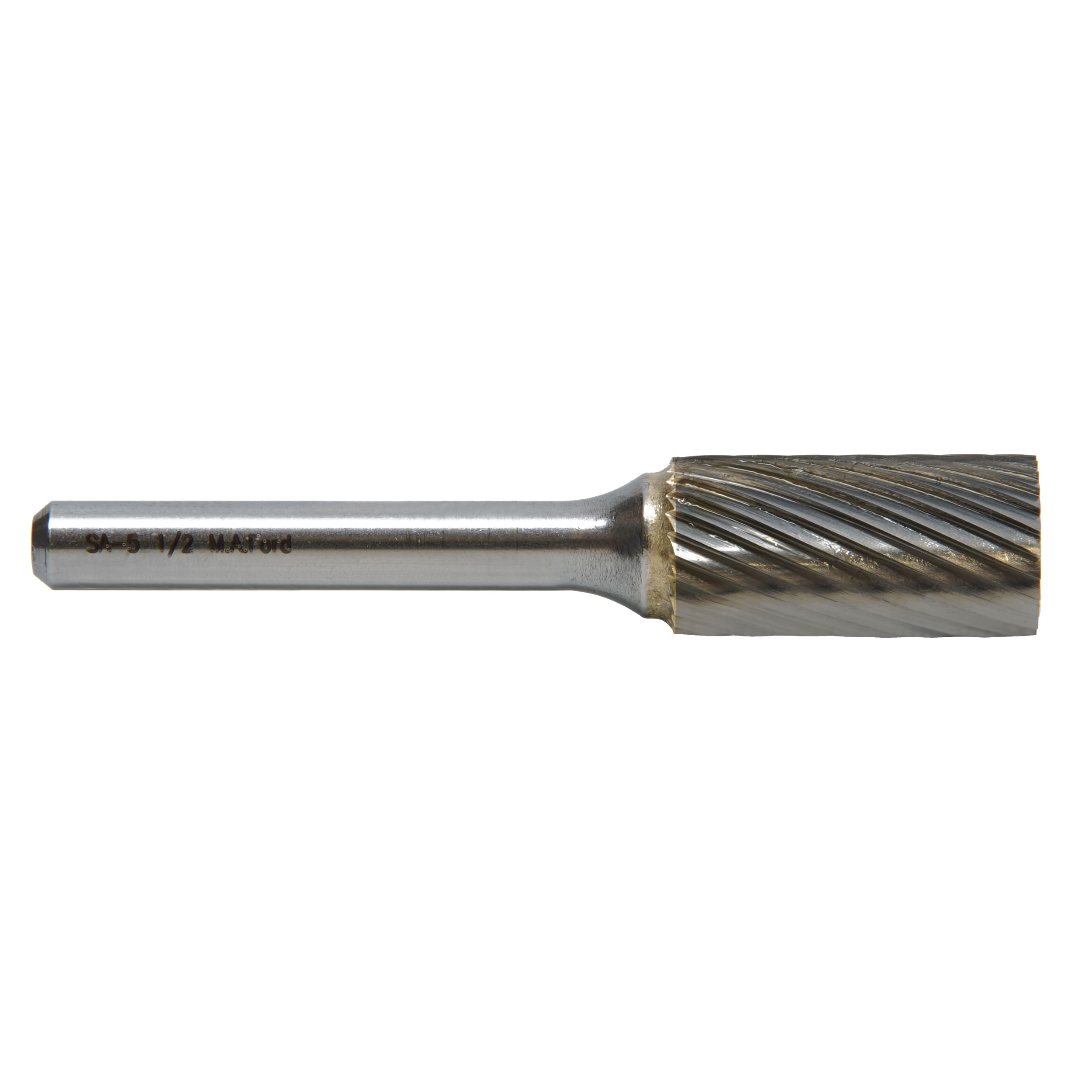 M.A. Ford 41097 SA-13 CARBIDE BUR Cylindrical Flat End 5/32×5/8×2 SA-13-F