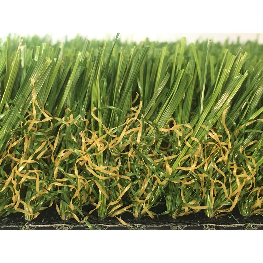 GREENLINE GREENLINE 3D-W Pro 80 Fescue 15 ft. Wide x Cut to Length Artificial Grass