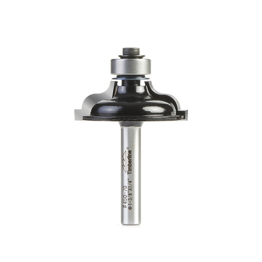 Timberline 450-70 Ogee Fillet 5/32 Radius x 1-3/8 Dia x 1/2 x 1/4″ Shank with Ball Bearing