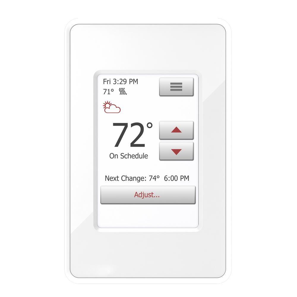 WarmlyYours nSpire Touch Programmable Thermostat with Floor Sensor